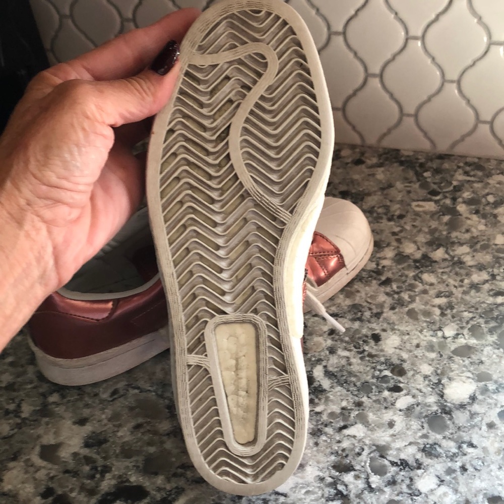 Adidas Superstar Boost Metallic Shell Sneakers - image 6